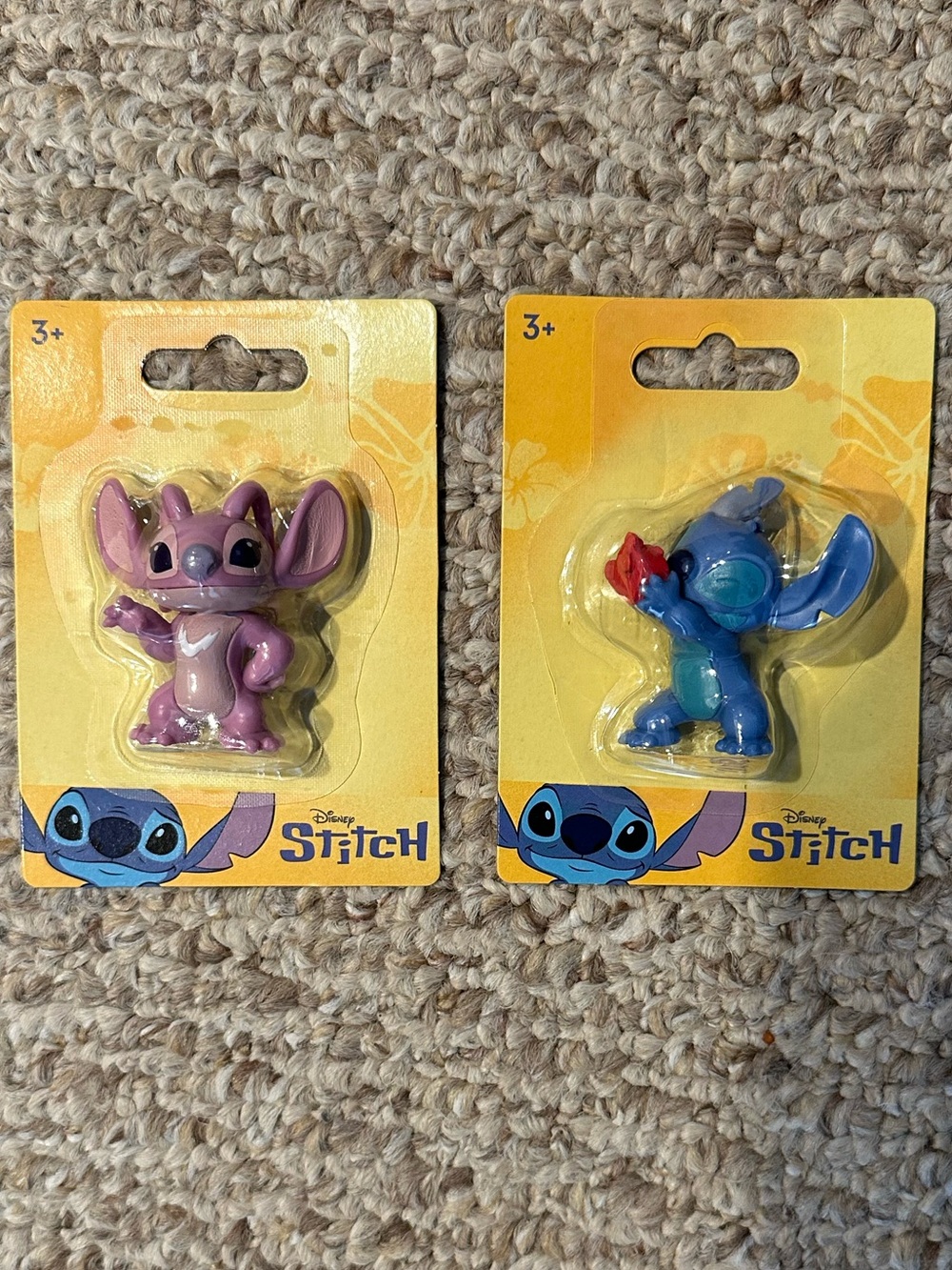 Disney Stitch and Angel Figures